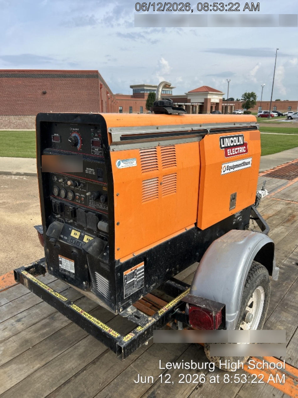 2022 Lincoln Electric LE400 Kubota V1505, Trlr, Cable Rack, Light Kit, ES Decals, T3