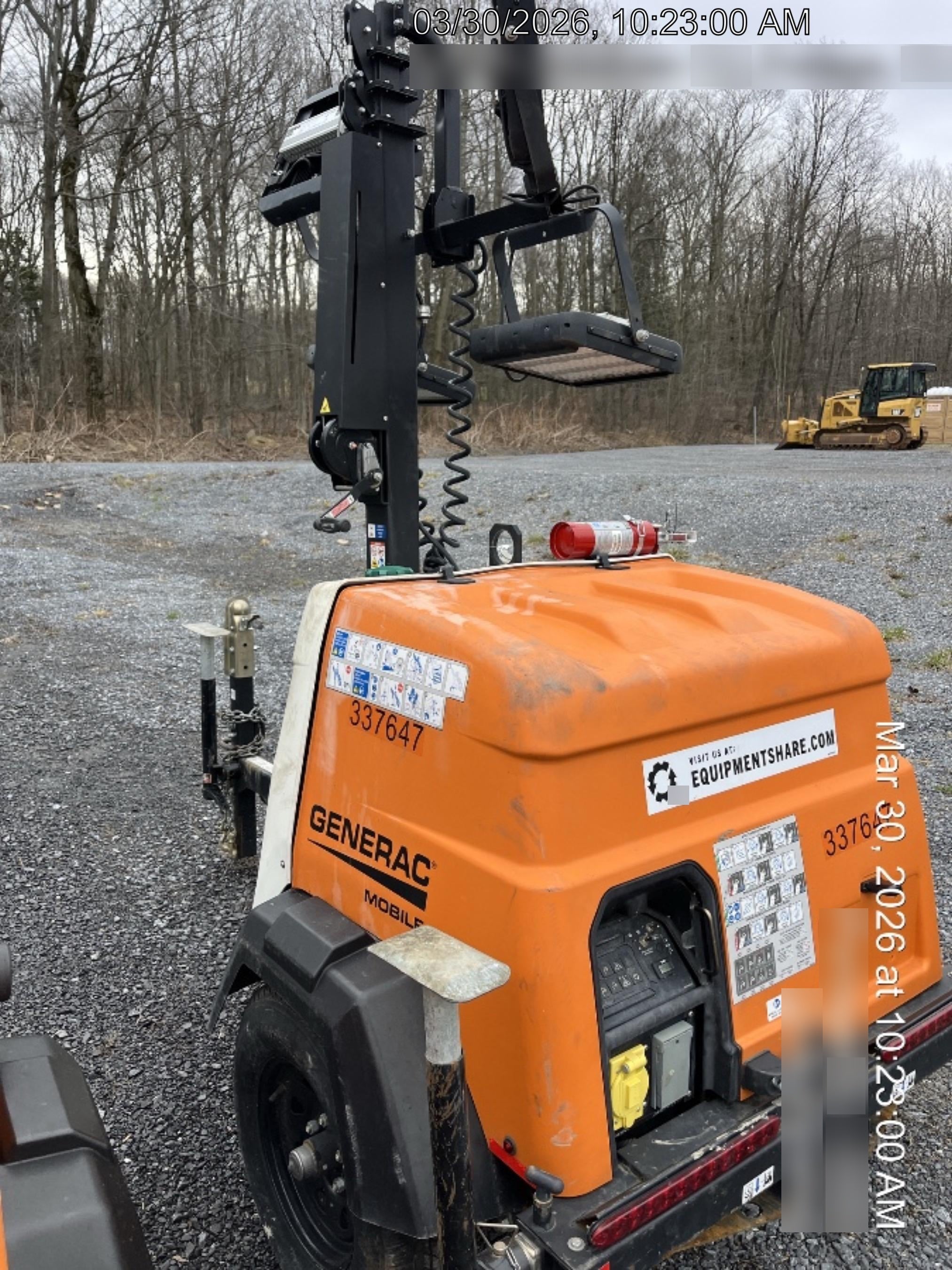 2023 Generac MLT2 Diesel, Flex Switch 120V Input, Powerzone Controller, (4) 320W LED Lights, 4kW Generator, 39.9 Gal Fuel Tank, 2" Ball, T3