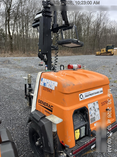 2023 Generac MLT2 Diesel, Flex Switch 120V Input, Powerzone Controller, (4) 320W LED Lights, 4kW Generator, 39.9 Gal Fuel Tank, 2" Ball, T3