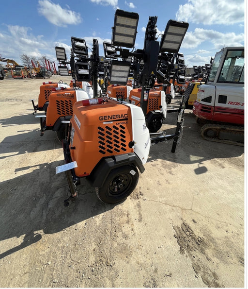 2024 Generac MLT2 Diesel, Flex Switch 120V Input, Powerzone Controller, 
(4) 320W LED Lights, 4kW Generator, 39.9 Gal Fuel Tank, 2" Ball, T3