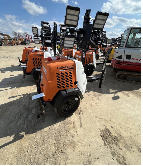 2024 Generac MLT2 Diesel, Flex Switch 120V Input, Powerzone Controller, 
(4) 320W LED Lights, 4kW Generator, 39.9 Gal Fuel Tank, 2" Ball, T3