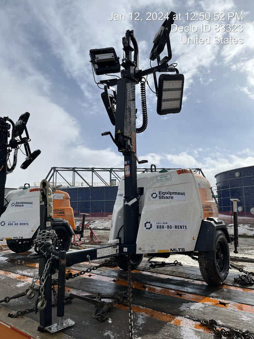 2023 Generac MLT2 Diesel, Flex Switch 120V Input, Powerzone Controller, (4) 320W LED Lights, 4kW Generator, 39.9 Gal Fuel Tank, 2" Ball, T3