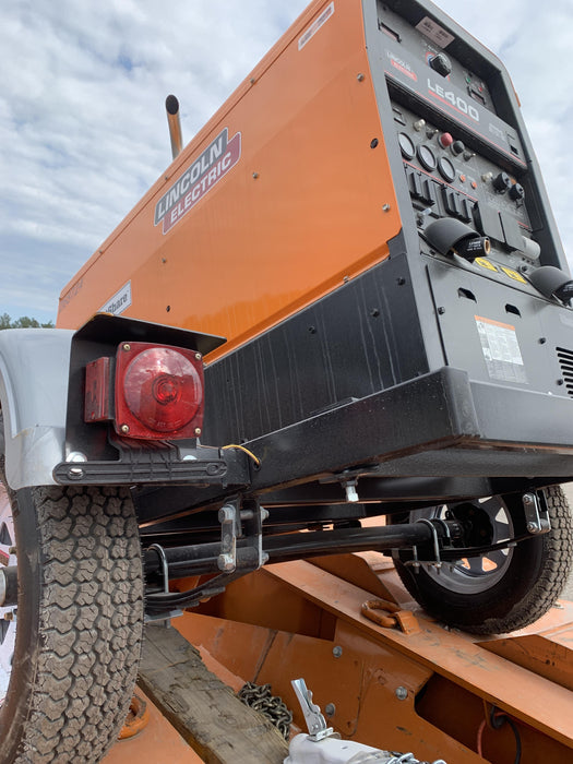 2022 Lincoln Electric LE400 Kubota V1505, Trlr, Cable Rack, Light Kit, ES Decals, T3