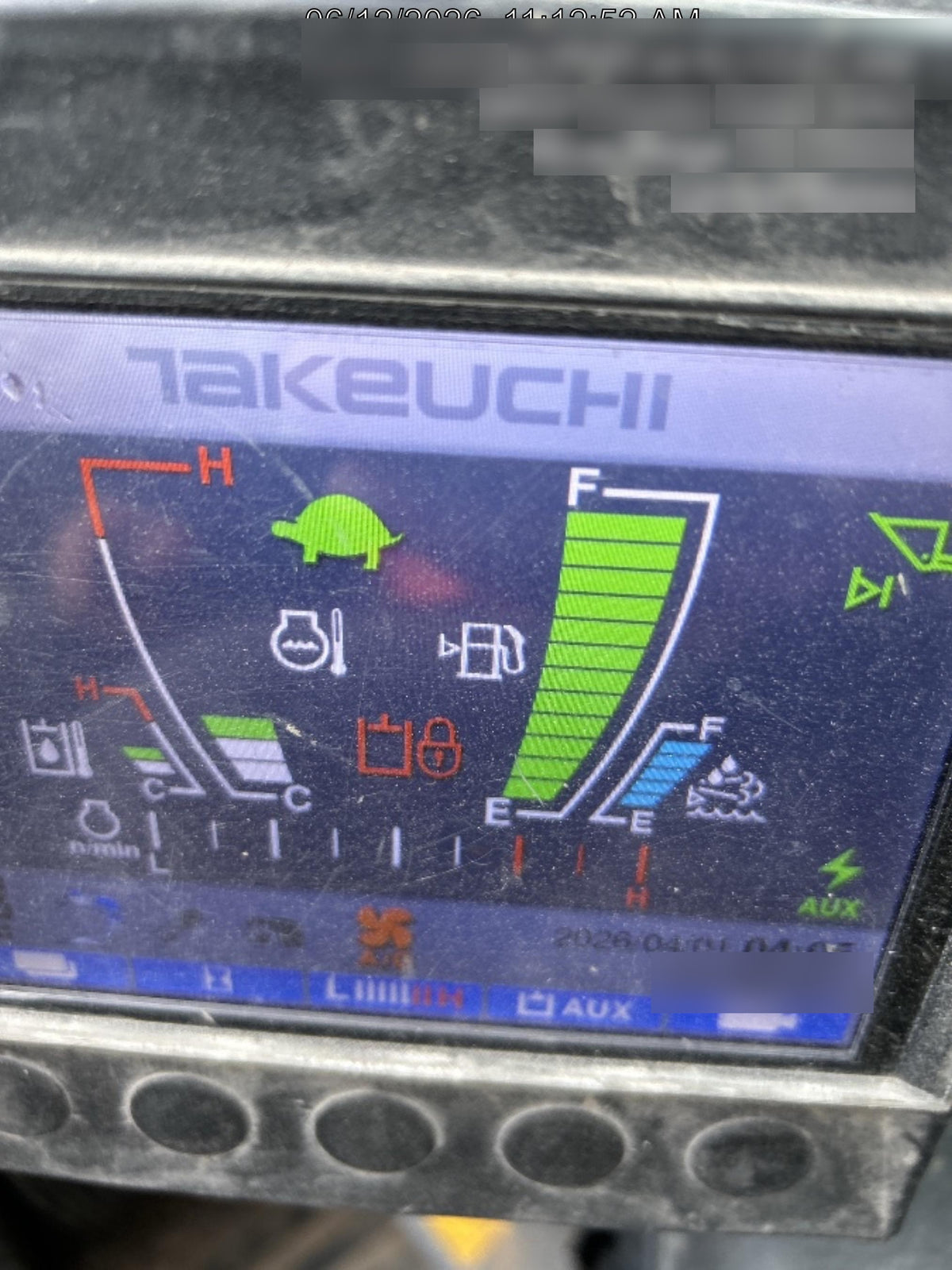 2020 Takeuchi TL12V2-CR Cab, Rubber Track