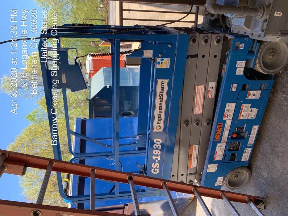 2020 Genie GS-1930 Standard Machine
