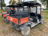 2021 Kubota RTV-X1140W-H Plastic Canopy, Windshield Acrylic Clear, LED Strobe Light, Wire Harness Kit, Back up Alarm