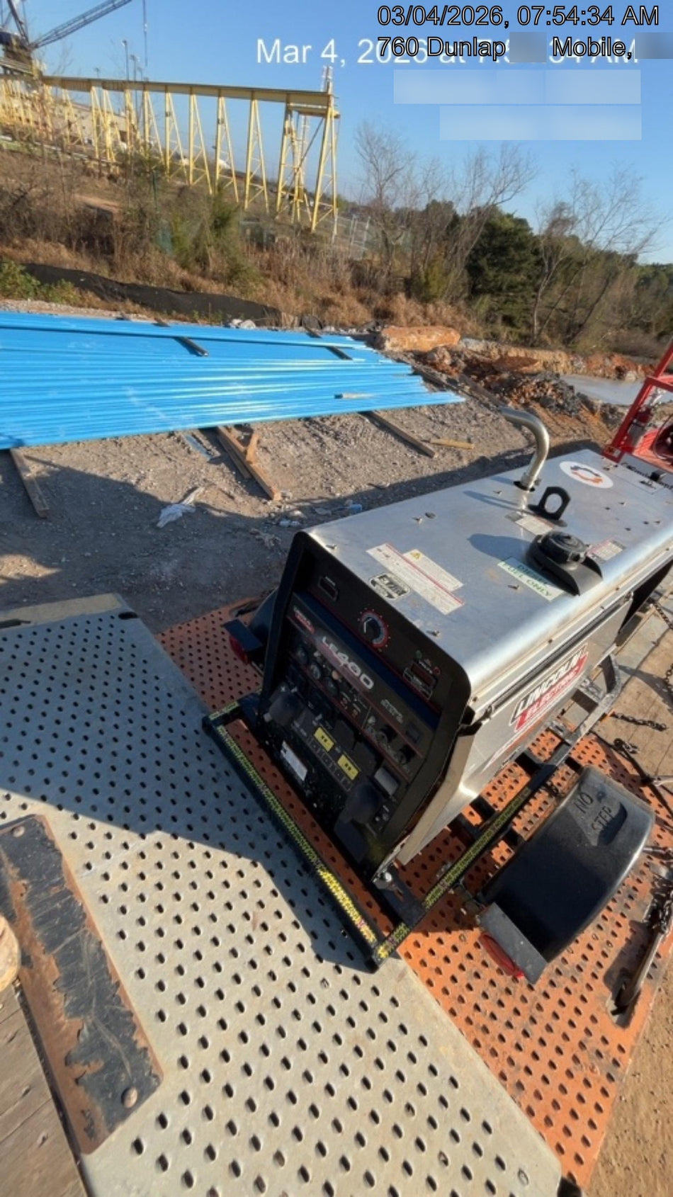2020 Lincoln Electric Vantage 322 Welder Ready-Pak 3, w/ GPS & Decals (includes trailer, cable rack, fender light kit)