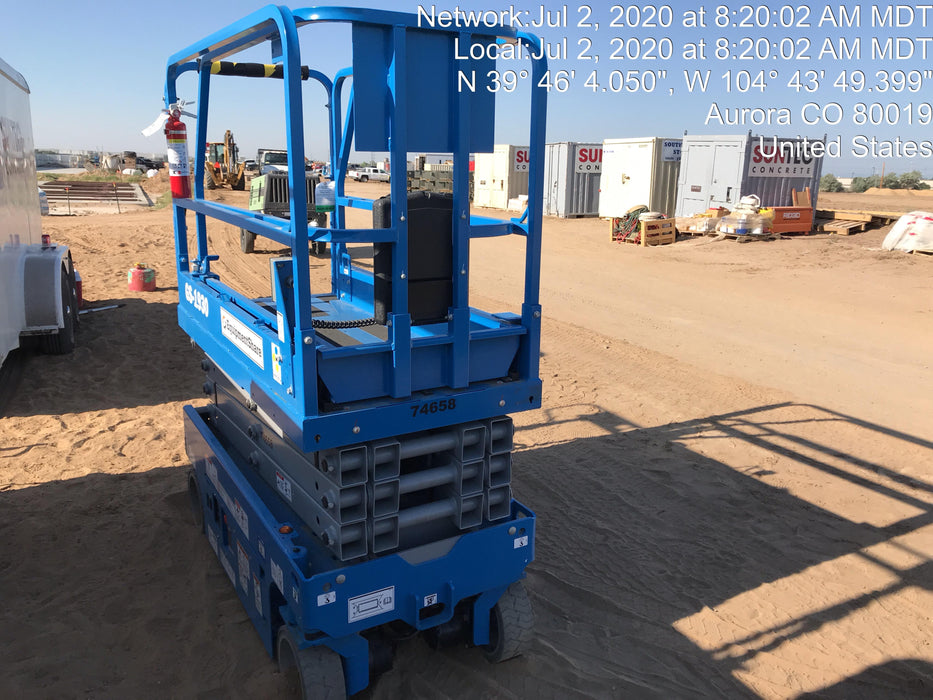 2020 Genie GS-1930 Fixed rails with chain entry gate - Pre A92.20