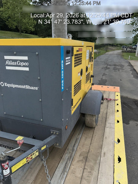 2021 ATLAS COPCO PAS 100 HF CS Enclosed
