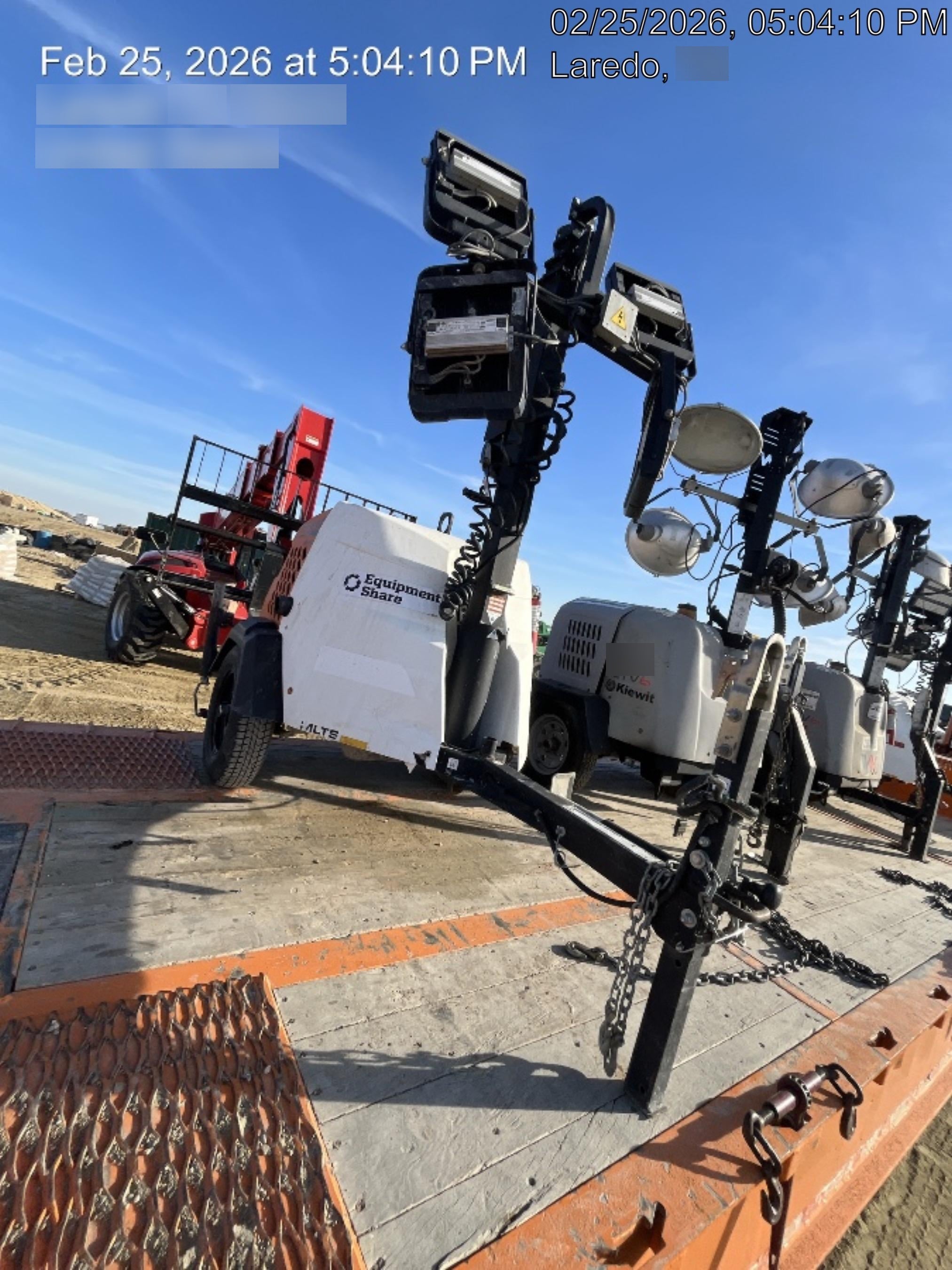 2024 Generac MLT2 Diesel, Flex Switch 120V Input, Powerzone Controller, 
(4) 320W LED Lights, 4kW Generator, 39.9 Gal Fuel Tank, 2" Ball, T3