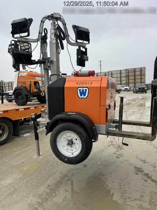 2024 Wanco WLTT-4MM4K Diesel, Deep Sea Controller, Shore Power Plug, Auto Start, (4) 350W LED Floodlights, 4kW Generator, 60 Gal Fuel Tank, 2" Ball, T3