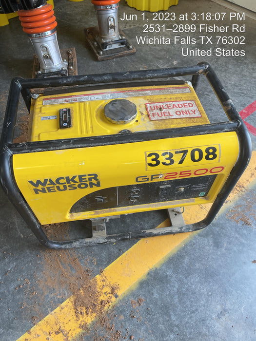 2019 WACKER NEUSON GP2500A