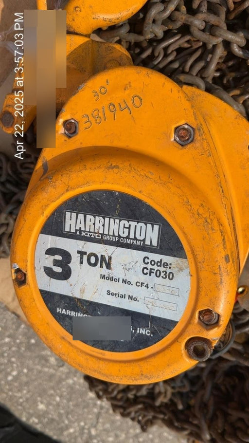 2024 HARRINGTON CF030-30
