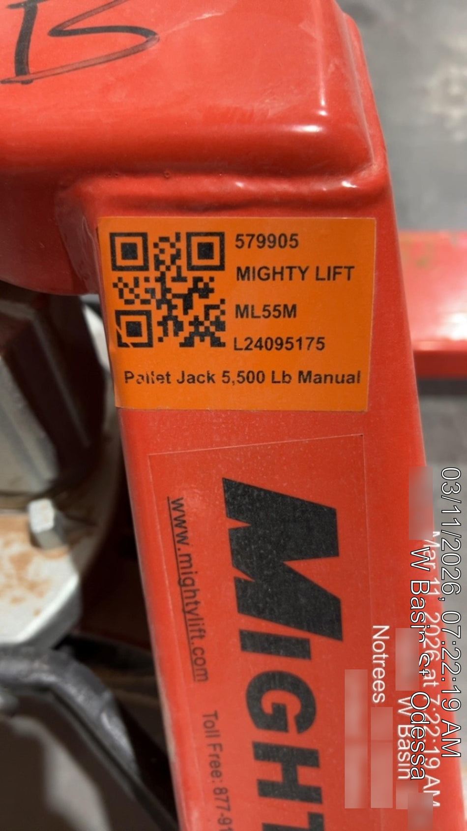 2024 MIGHTY LIFT ML55M
