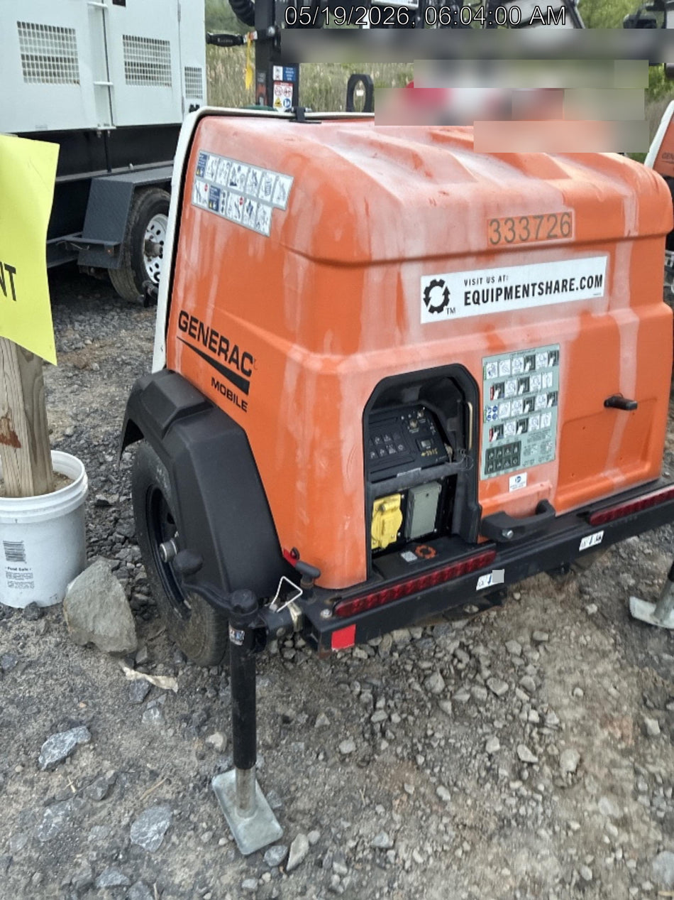 2023 Generac MLT2 Diesel, Flex Switch 120V Input, Powerzone Controller, (4) 320W LED Lights, 4kW Generator, 39.9 Gal Fuel Tank, 2" Ball, T3