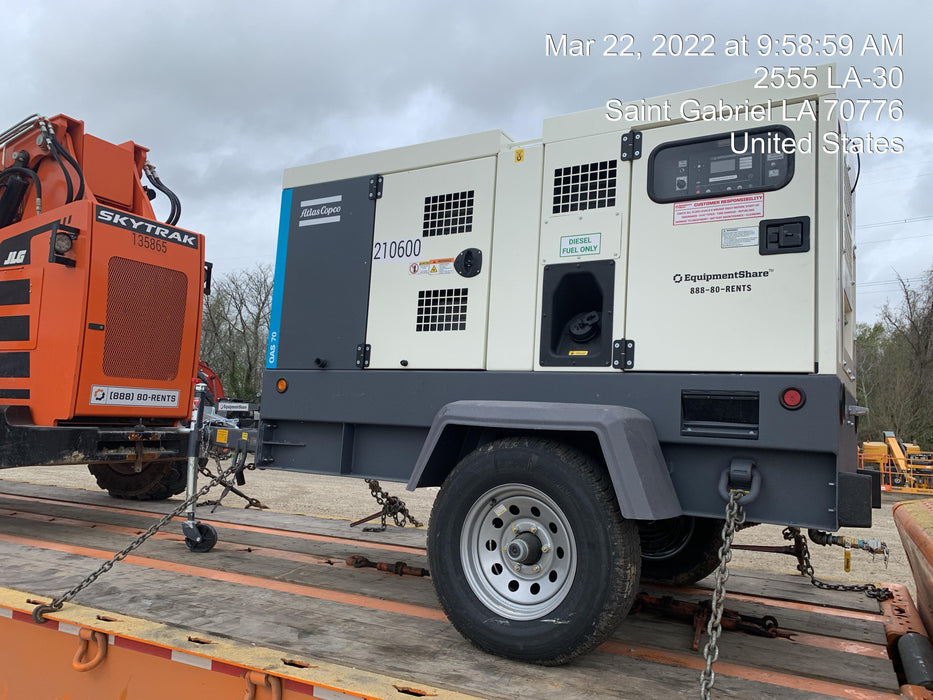 2022 ATLAS COPCO QAS 70