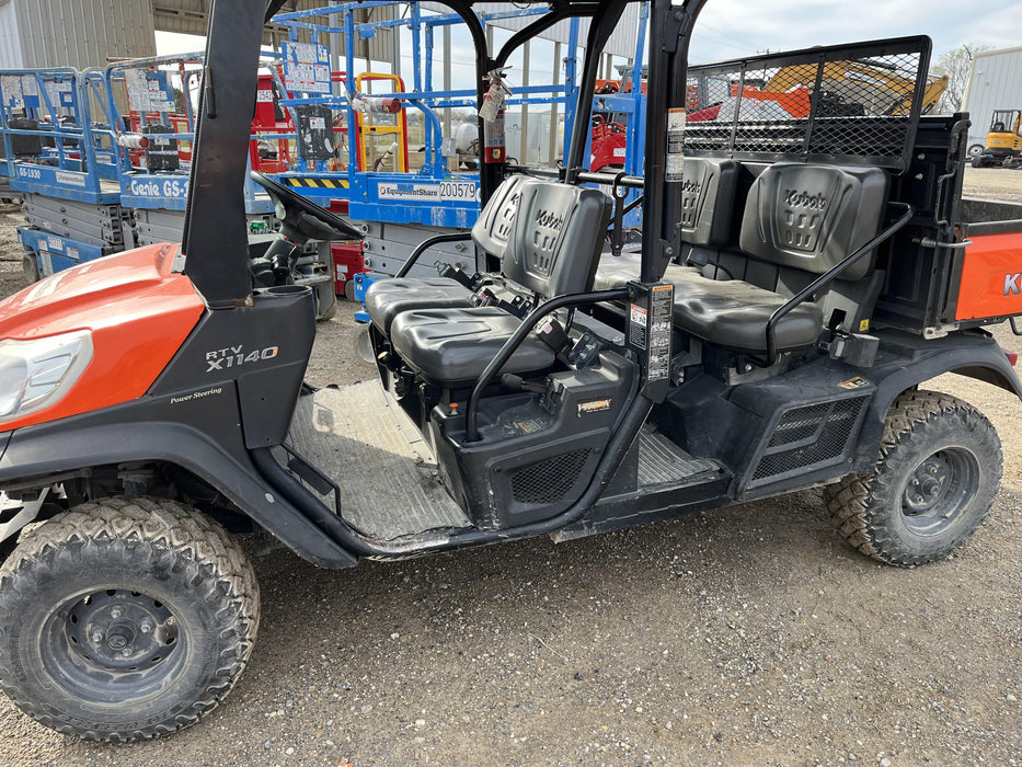 2019 Kubota RTV-X1140W-H 4WD, LED Strobe, Windshield Tempered Glass, Plastic Canopy, Wire Harness Kit, Backup Alarm