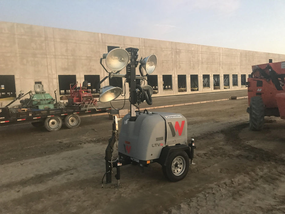 2019 Wacker Neuson LTV6L-MH Wacker Neuson LTV6L Mobile Light Tower w/Fuel Level Sensor Installed