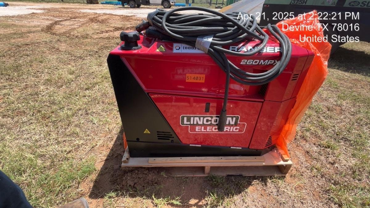 2025 LINCOLN ELECTRIC Ranger 260MPX