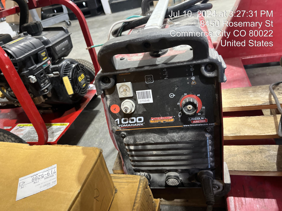2022 LINCOLN ELECTRIC TOMAHAWK 1000