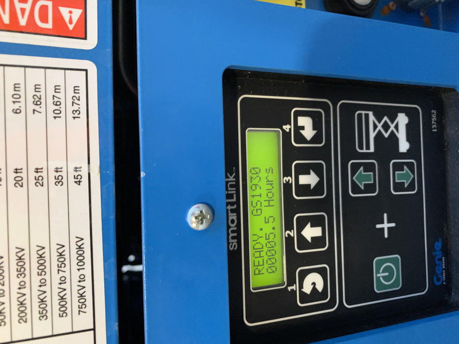 2020 Genie GS-1930 Standard Machine, 800W Inverter