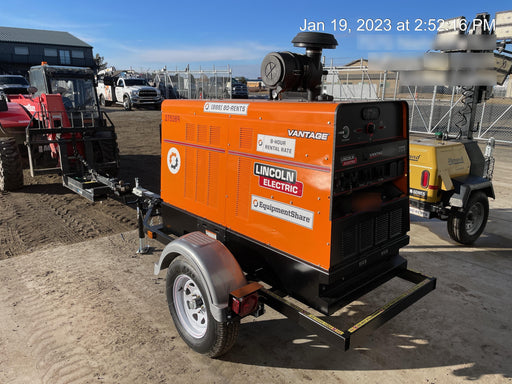 2022 Lincoln Electric Vantage 549X Crosslink Technology, Trailer Mounted, ES Decals, T3