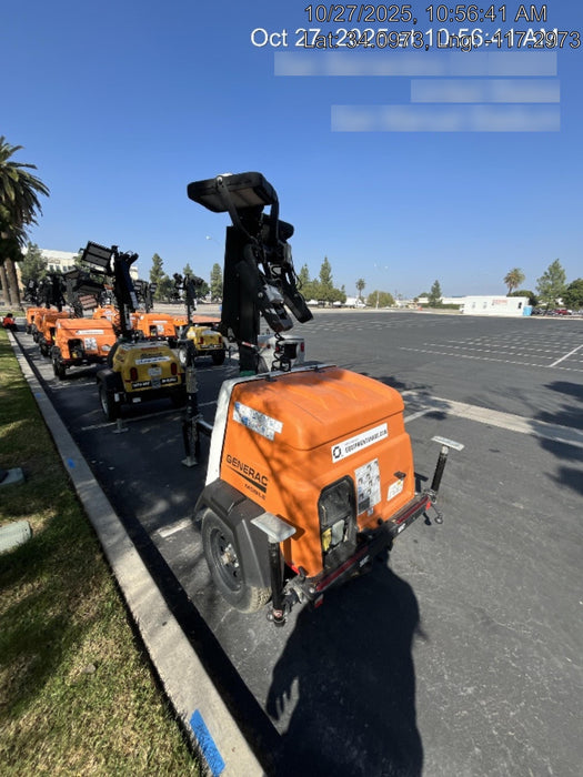 2023 Generac MLT2 Diesel, Flex Switch 120V Input, Powerzone Controller, (4) 320W LED Lights, 4kW Generator, 39.9 Gal Fuel Tank, 2" Ball, T3