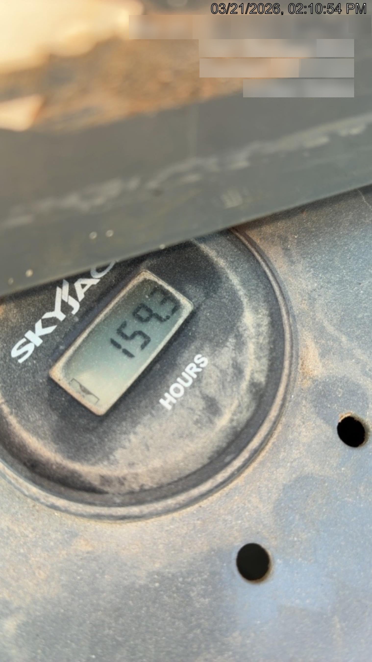 2019 Skyjack SJIII-3219 Standard Options, Trojan Batteries