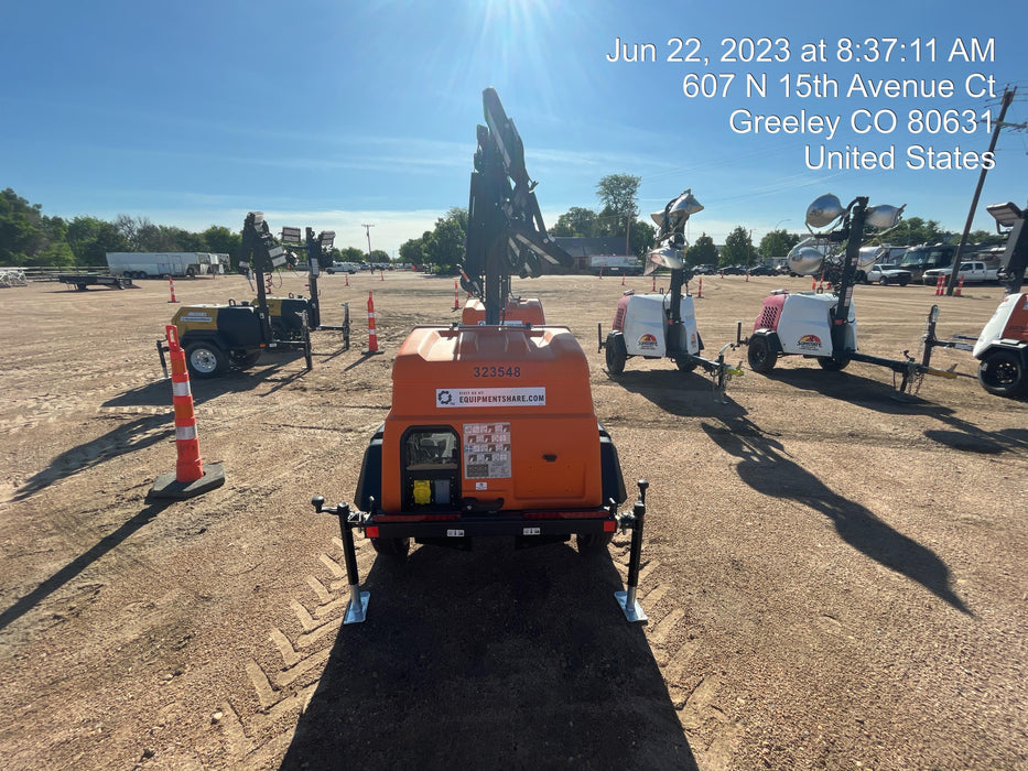 2023 Generac MLT2 Diesel, Flex Switch 120V Input, Powerzone Controller, (4) 320W LED Lights, 4kW Generator, 39.9 Gal Fuel Tank, 2" Ball, T3