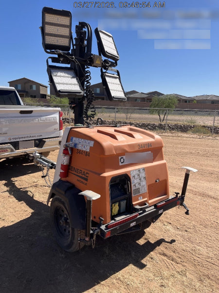 2023 Generac MLT2 Diesel, Flex Switch 120V Input, Powerzone Controller, (4) 320W LED Lights, 4kW Generator, 39.9 Gal Fuel Tank, 2" Ball, T3