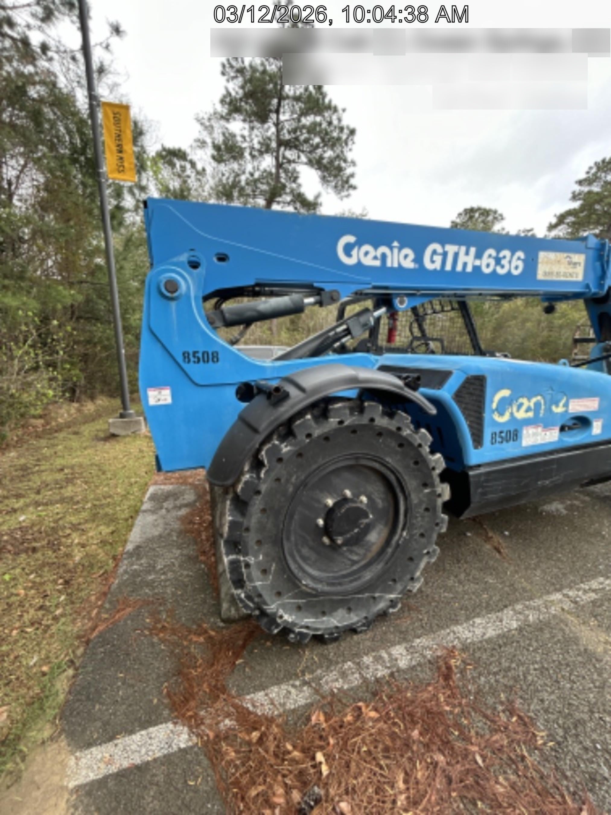 2018 GENIE GTH-636