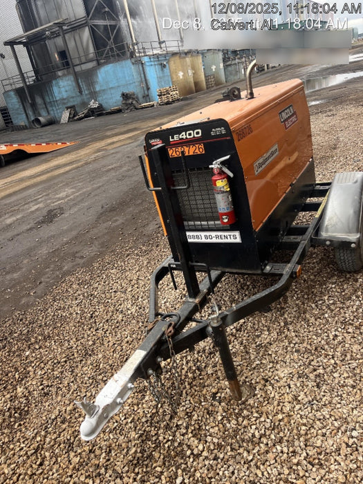 2022 Lincoln Electric LE400 Kubota V1505, Trlr, Cable Rack, Light Kit, ES Decals, T3