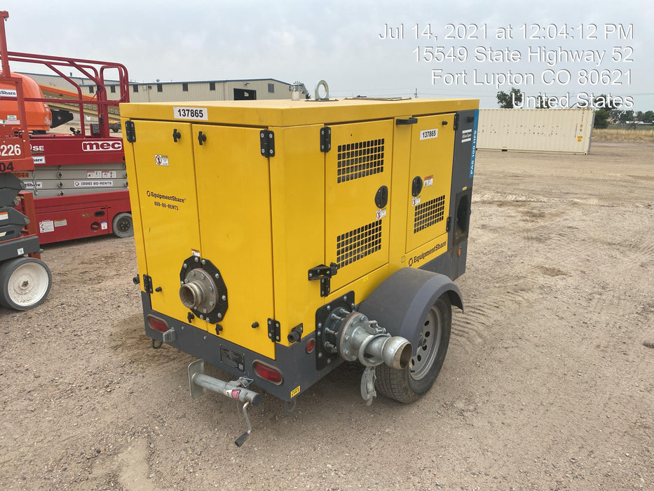 2021 ATLAS COPCO PAS 100 HF CS Enclosed