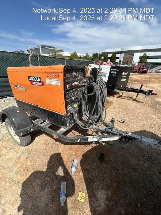 2022 Lincoln Electric LE400 Kubota V1505, Trlr, Cable Rack, Light Kit, ES Decals, T3