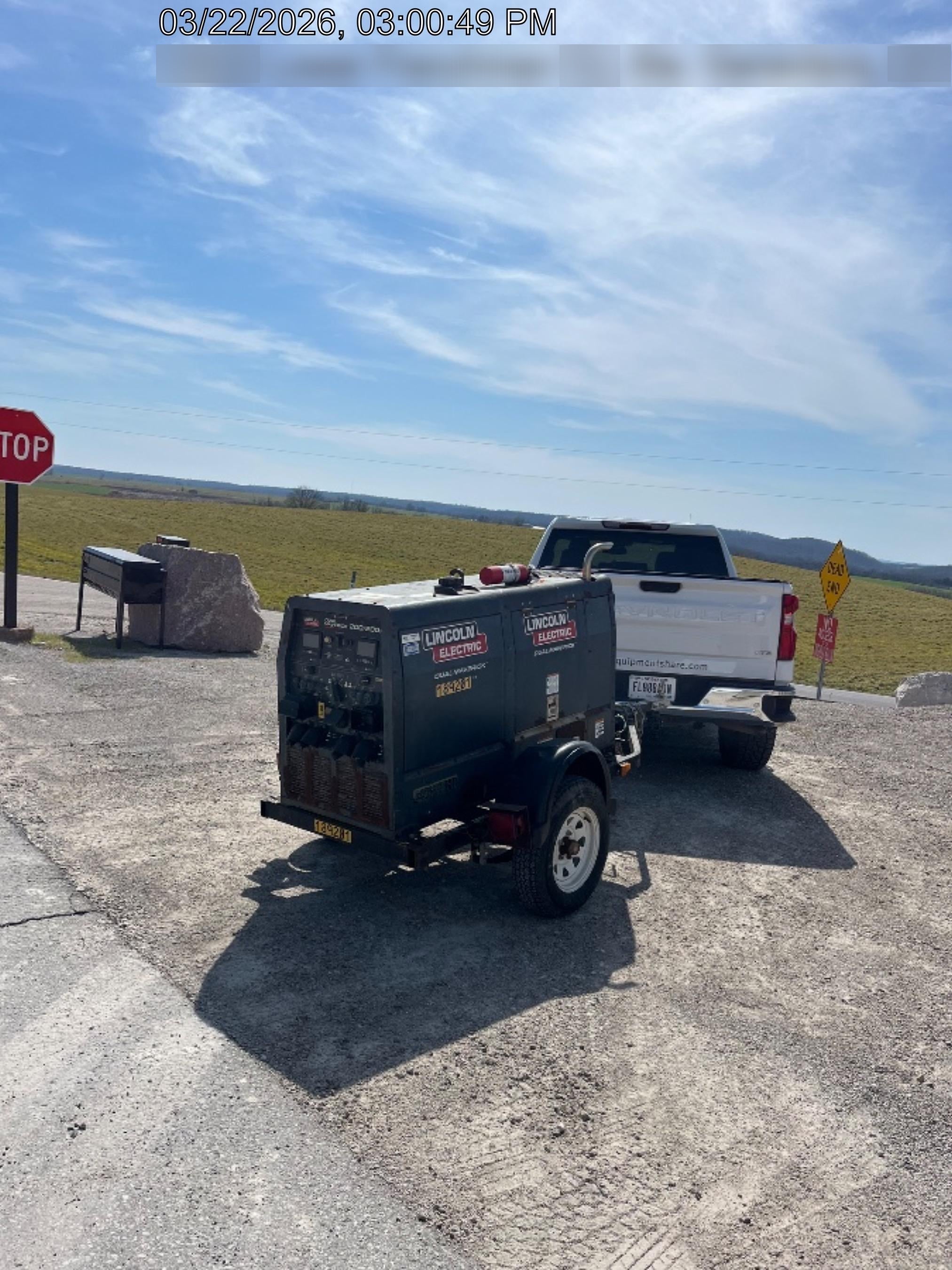 2021 Lincoln Electric Dual Maverick 200/200X Ready Pak 3, Includes Trailer, Cable Rack, Fender Light Kit