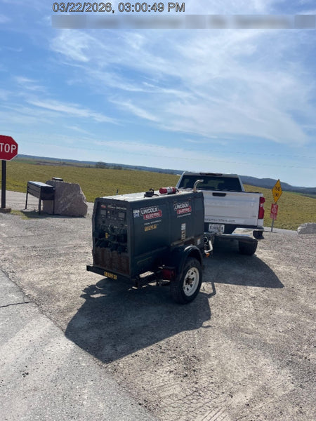 2021 Lincoln Electric Dual Maverick 200/200X Ready Pak 3, Includes Trailer, Cable Rack, Fender Light Kit
