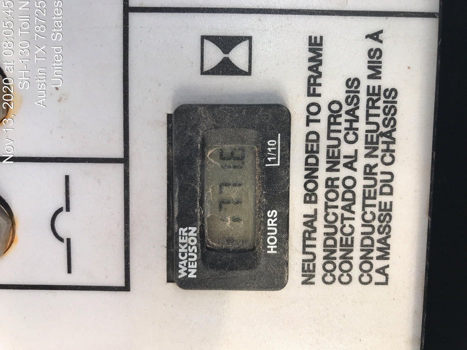 2019 Wacker Neuson LTV6K-LED LTV6K Light Tower, LED 300W, Telematics EQ SH Kubota