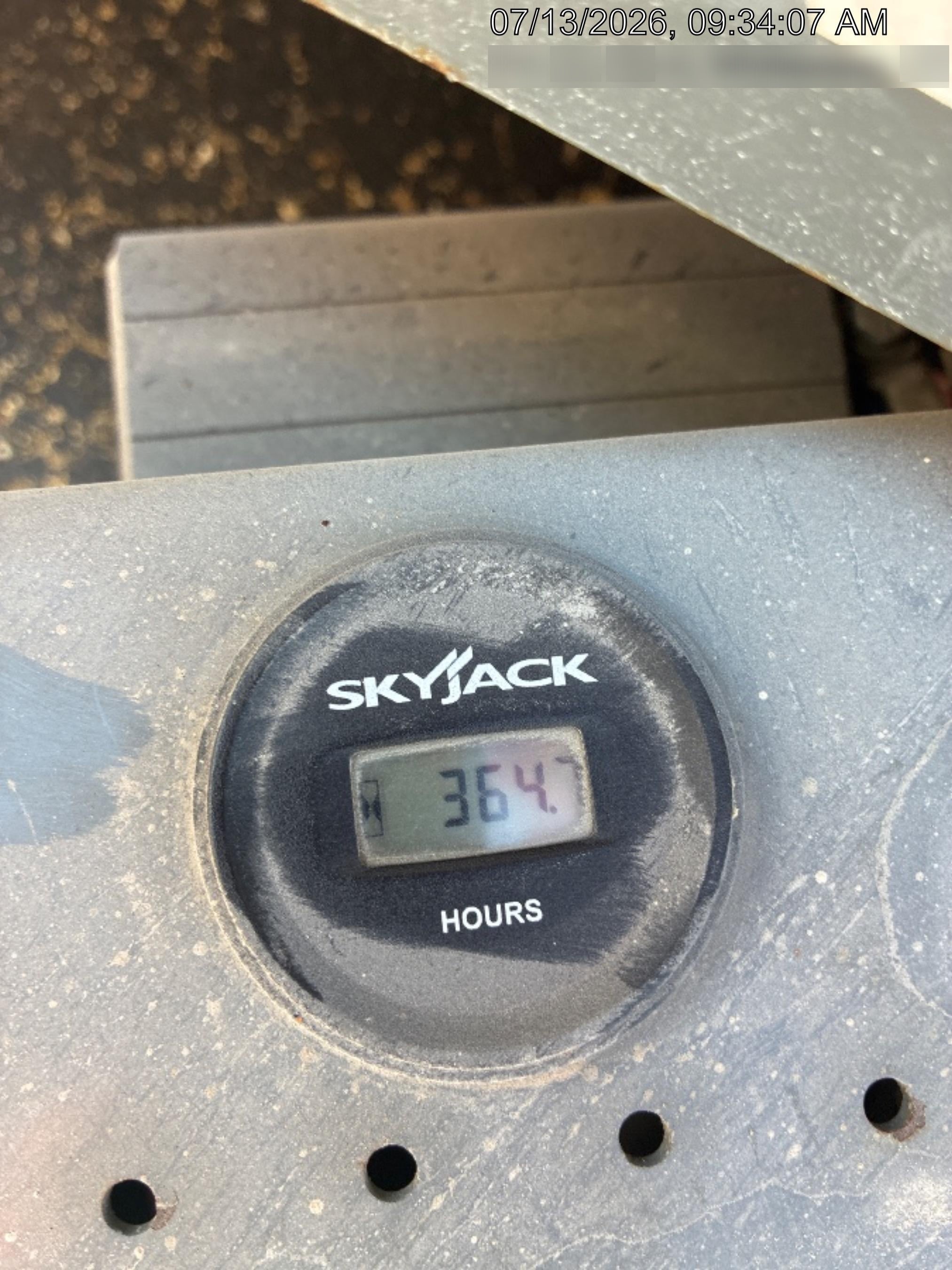 2018 Skyjack SJIII-3226 Standard Rental Specs