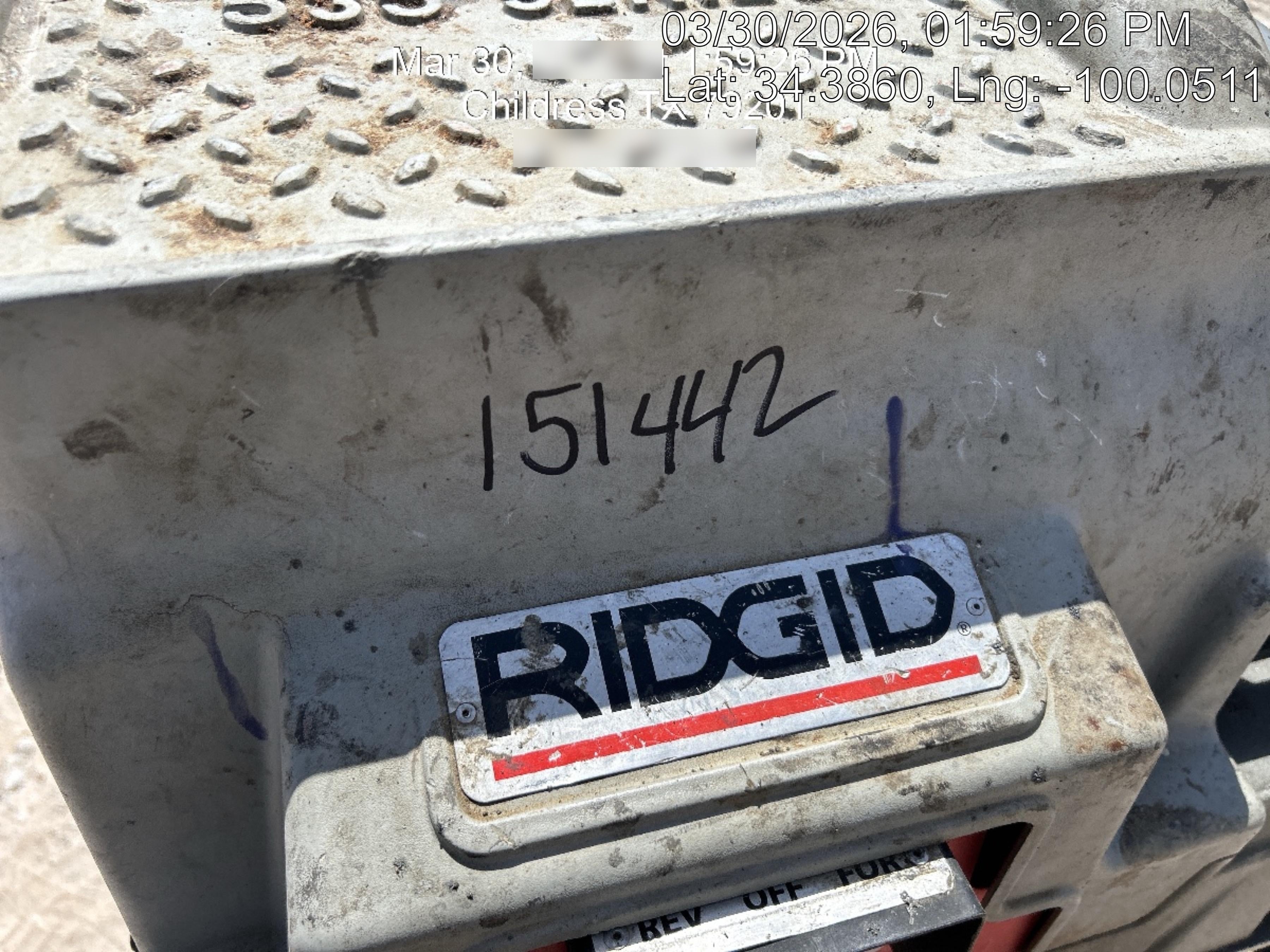 2021 RIDGID 535