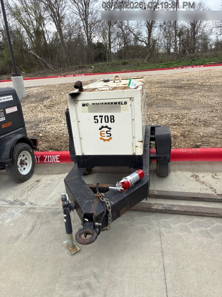 2017 Multiquip DLW400ESA4 MultiQuip 400 amp Welder, 14kW, 120/240V, T4F Kubota + 100' welding cable set
