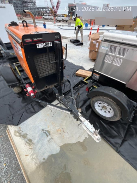 2021 Lincoln Electric Vantage 322 Vantage 322 Ready Pak 3 w/ Decals, ORANGE (includes trailer, cable rack, fender light kit) NO Telematics