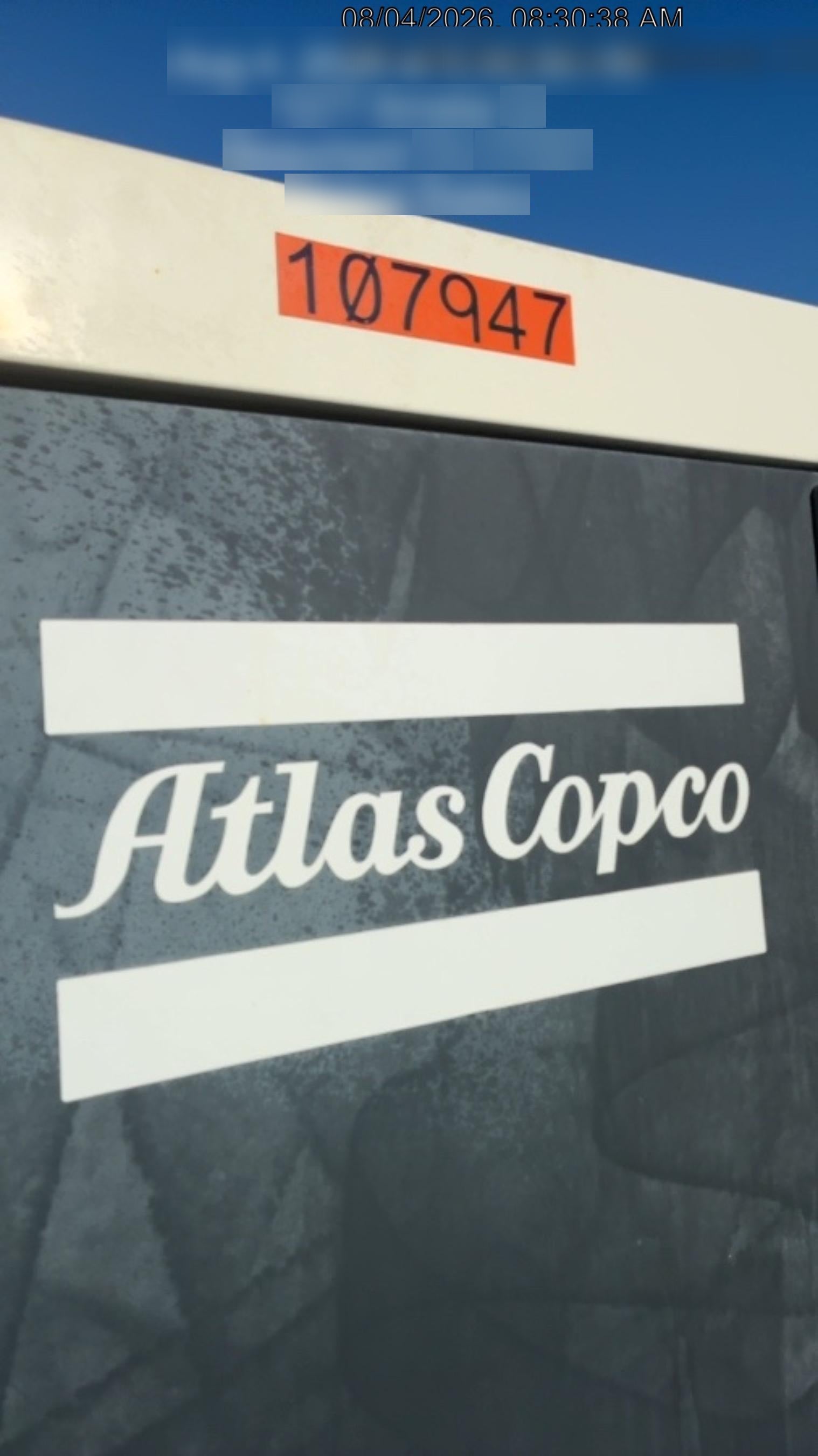 2020 ATLAS COPCO QAS150
