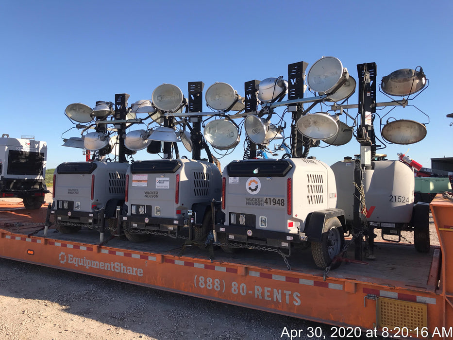 Wacker Neuson LTV6K-MH Power mast, 1100W MH, Fuel Sensors, Wiring Harness