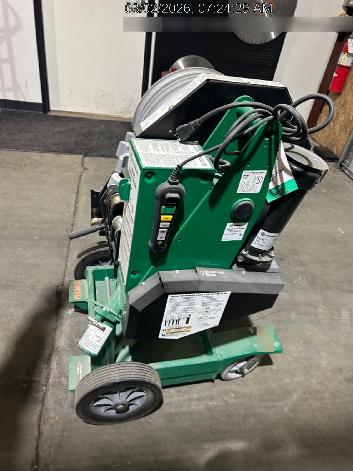 2023 GREENLEE 854DX