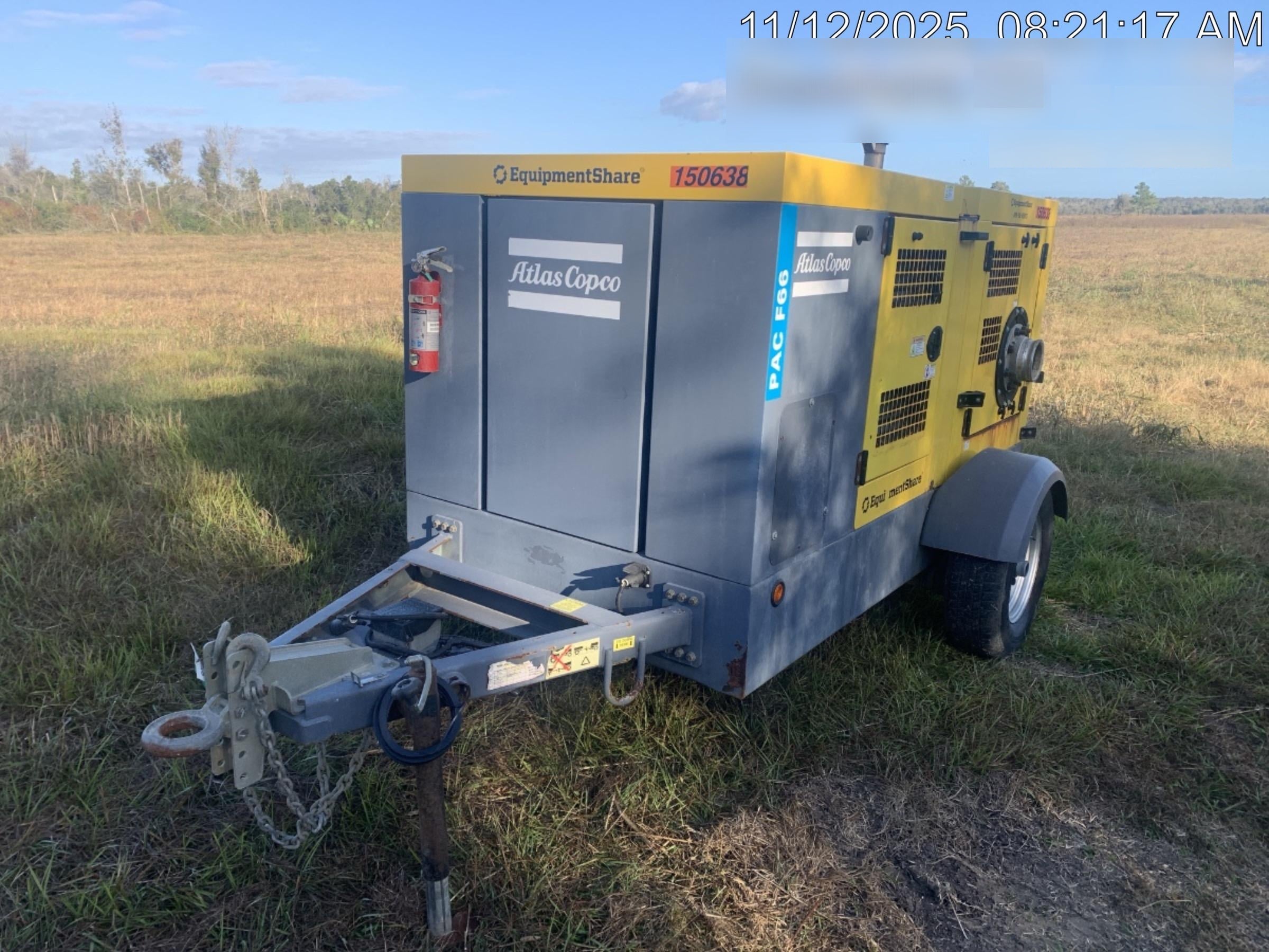 2021 ATLAS COPCO PAC F66 KD-S