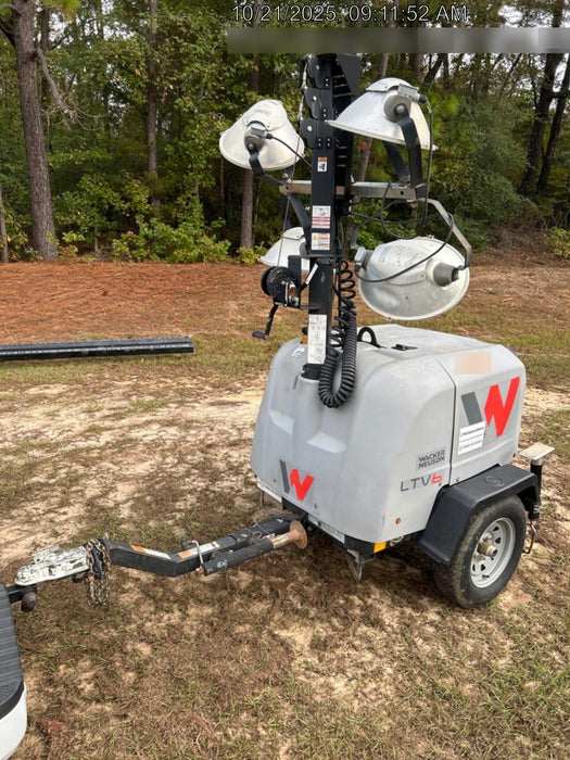 2019 Wacker Neuson LTV6L-MH Wacker Neuson LTV6L Mobile Light Tower w/Fuel Level Sensor Installed