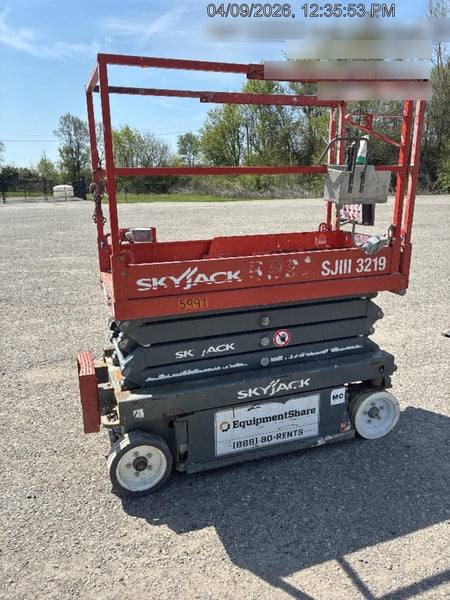 2017 Skyjack SJIII-3219 Skyjack SJ3219, Trojan Battery Set, Extended Warranty 5yr/5k hr