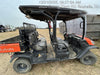 2022 Kubota RTV-X1140W-H Plastic Canopy, Windshield Acrylic Clear, LED Strobe Light, Wire Harness Kit, Back up Alarm