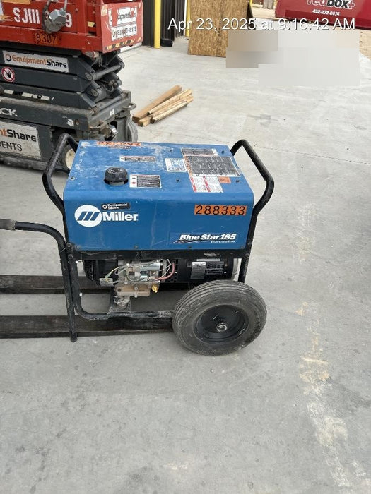 2023 Miller Electric Blue Star 185 Engine Driven Welder, Electric Start, 13 hp, Gas, 6,500 W Peak 907664