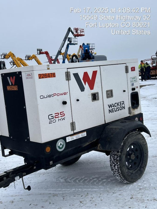 2022 WACKER NEUSON G25